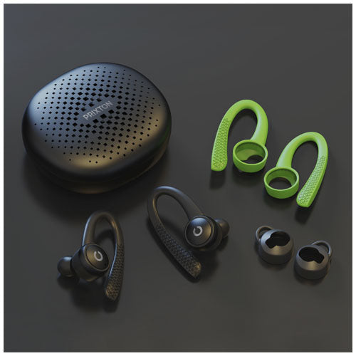 Prixton TWS160S Sport Bluetooth-Ohrhörer mit Etui, individuell gestaltbar, erhältlich auf Signalshop.de, Werbeartikel.