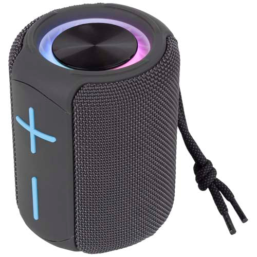 Prixton Beat Box Bluetooth-Lautsprecher in Schwarz, IPX5, bei Signalshop.de als Werbeartikel individuell gestaltbar.