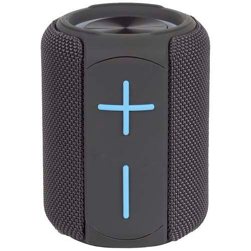 Prixton Beat Box Bluetooth-Lautsprecher in Schwarz, zylindrisch, IPX5, bei Signalshop.de als Werbeartikel gestaltbar.