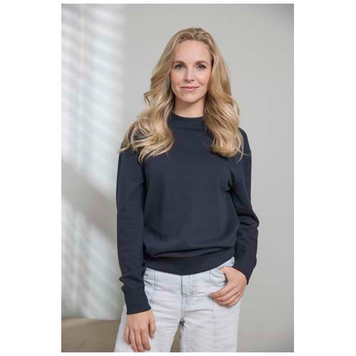 Jet Unisex Aware™ Pullover aus recyceltem Material in Dunkelgrau, individuell bedruckbar, Signalshop.de Werbeartikel.