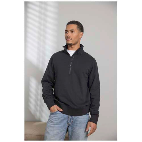 Unisex Tin Aware™ Pullover mit Half-Zip, recyceltes Material, individuell bedruckbar bei Signalshop.de Werbeartikel.