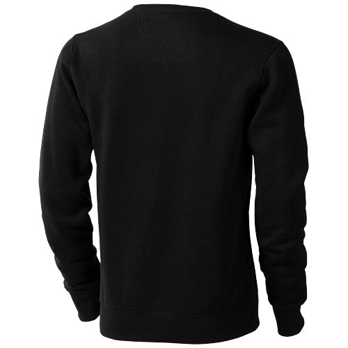 Schwarzes Surrey Sweatshirt Unisex, individuell gestaltbar mit Logo, von Signalshop.de; Werbeartikel, Werbegeschenke, Werbemittel, Giveaway.