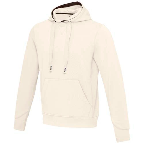 Laguna Unisex Hoodie in Beige mit Kapuze, individuell bedruckbar, erhältlich bei Signalshop.de als Werbeartikel.