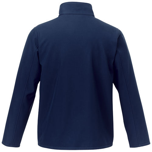 Orion Softshelljacke für Herren in Blau, dehnbares Material, individuell mit Logo bedruckt, Signalshop.de Werbeartikel