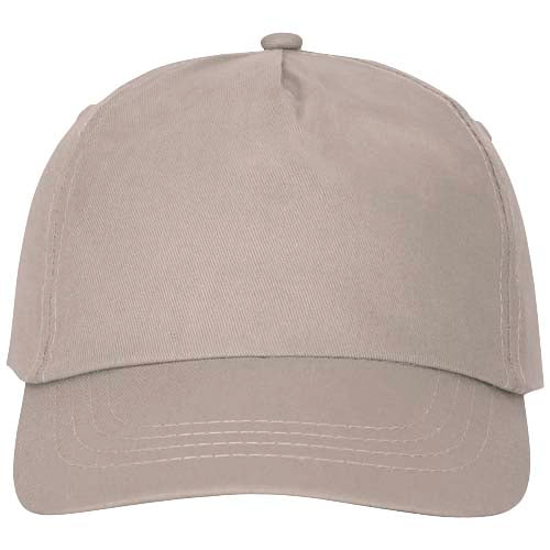 Feniks Kappe mit 5 Segmenten, beige, individuell bedruckbar, von Signalshop.de, Werbeartikel, Werbegeschenke.