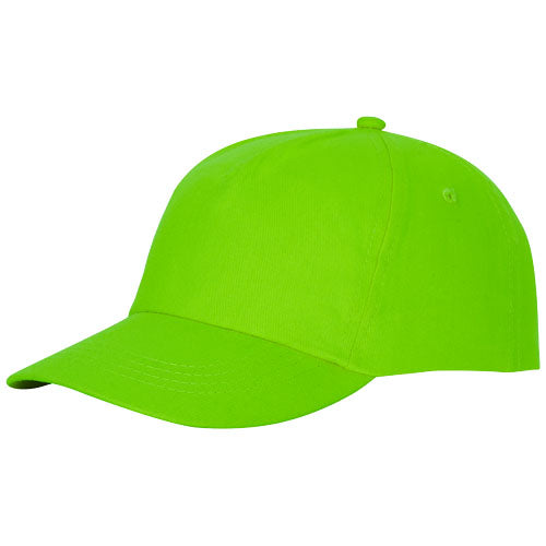 Grüne Feniks 5-Panel-Kappe, individuell bedruckbar, erhältlich bei Signalshop.de als Werbeartikel, Werbegeschenk.