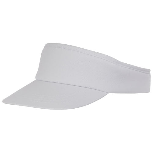 Weiße Hera Schirmmütze aus Baumwolle, individuell bedruckbar, ideal für Sommer als Werbeartikel bei Signalshop.de.