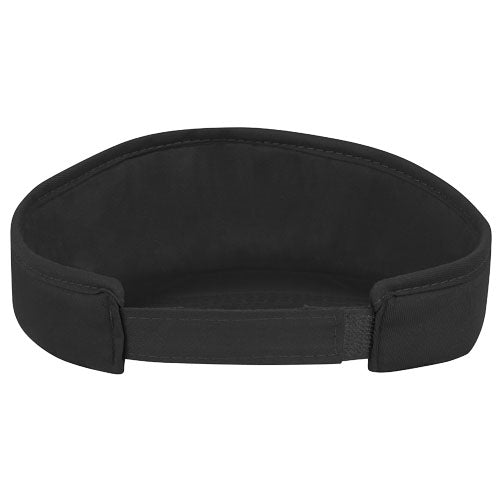 Schwarze Hera Schirmmütze aus Stoff, individuell gestaltbar mit Logo, erhältlich bei Signalshop.de, Werbeartikel.