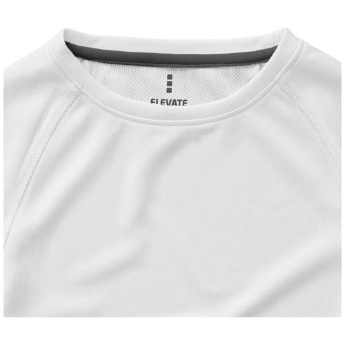 Niagara T-Shirt cool fit für Damen in Weiß, saugfähige Funktionsware, individuell bedruckbar, Signalshop.de Werbeartikel.