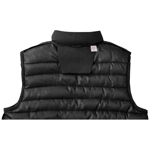 Schwarzer Pallas Herren-Bodywarmer aus recyceltem Material, individuell mit Logo bedruckbar bei Signalshop.de. Werbeartikel, Werbegeschenke, Werbemittel, Giveaway.
