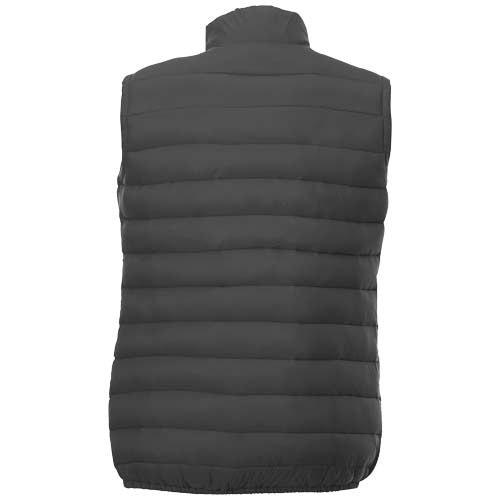 Pallas recycelter wattierter Damen-Bodywarmer, schwarz, individuell mit Logo gestaltbar, Signalshop.de Werbeartikel.