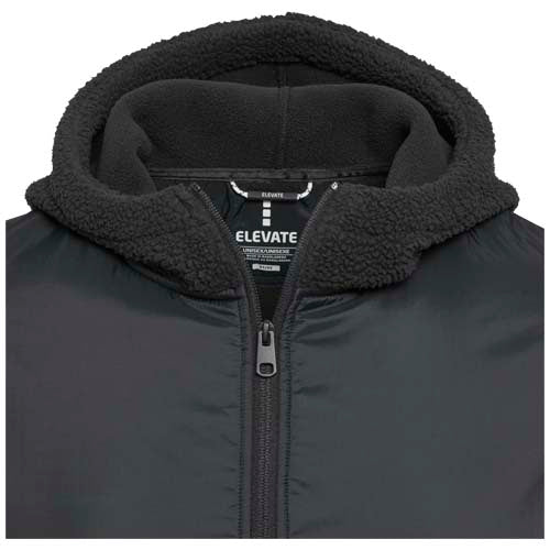 Evans Sherpa Fleecepullover Half-Zip in Schwarz, GRS-zertifiziert, individuell gestaltbar bei Signalshop.de, Werbeartikel.