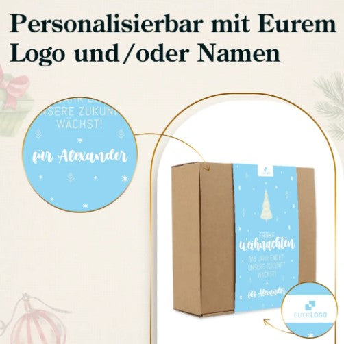 Christbaumschlagen2Go XL – Das nachhaltige Weihnachtsgeschenk für Mitarbeiter & Kunden