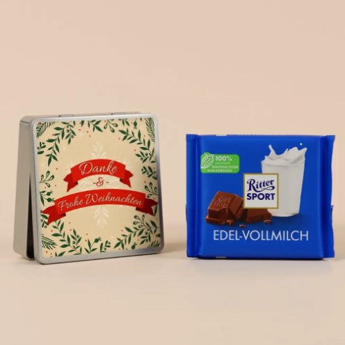Weihnachtsdose Ritter Sport