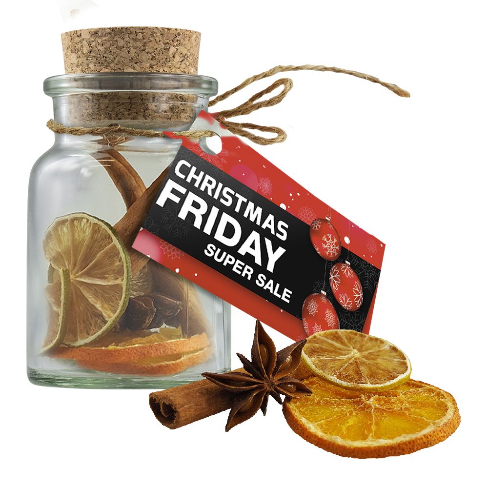 Duft-Deko im Korkglas