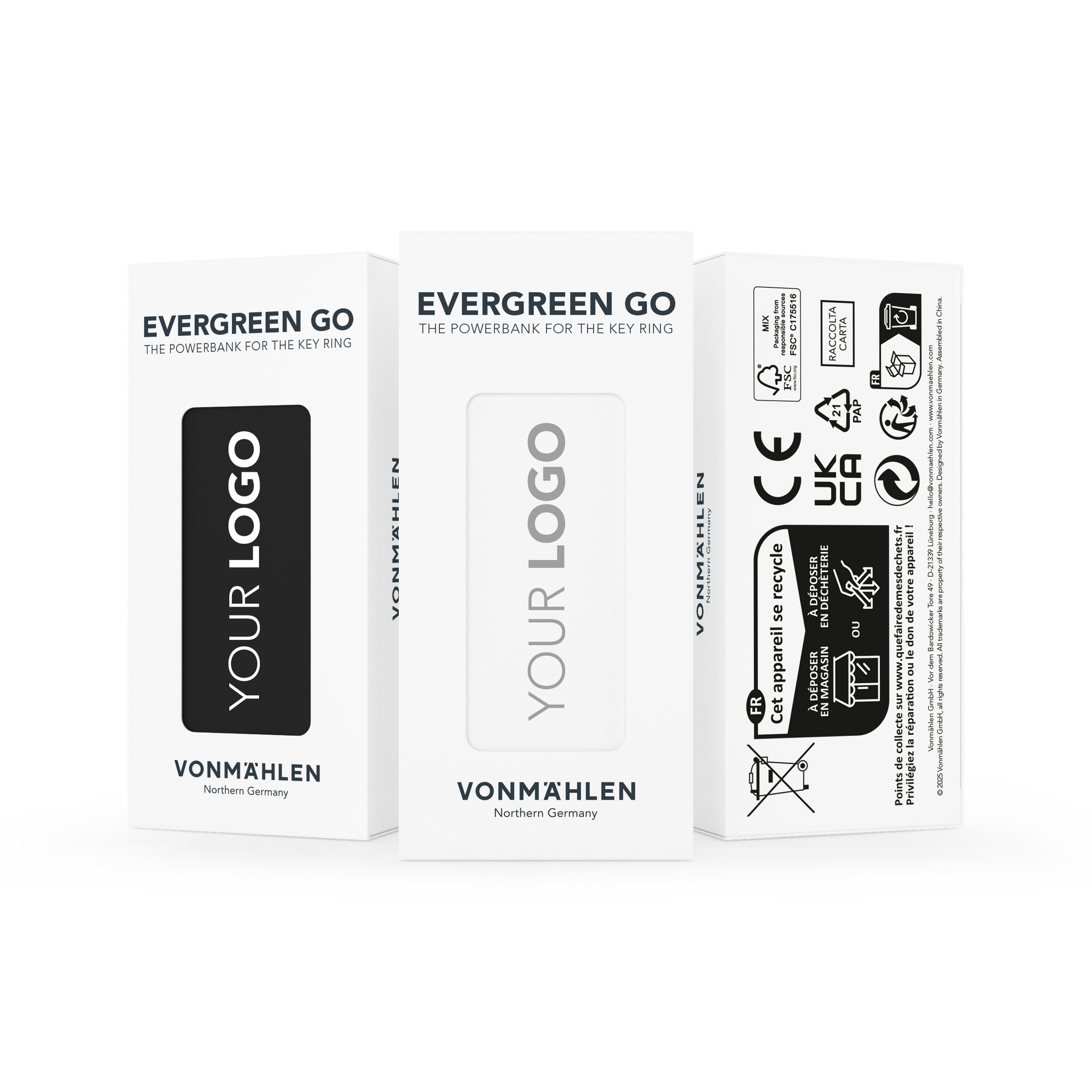 EVERGREEN GO- Powerbank Schlüsselanhänger 1000 mAh