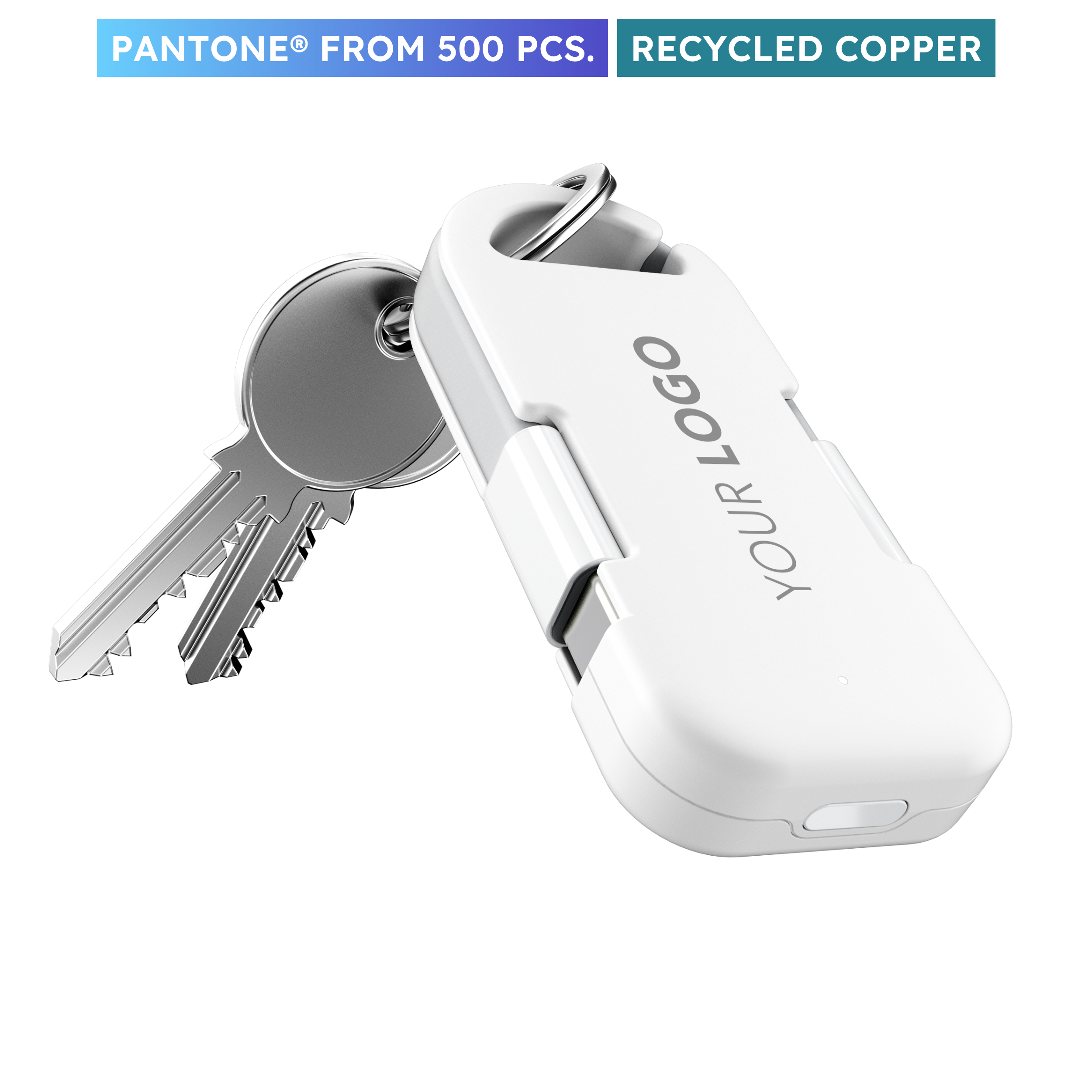EVERGREEN GO- Powerbank Schlüsselanhänger 1000 mAh