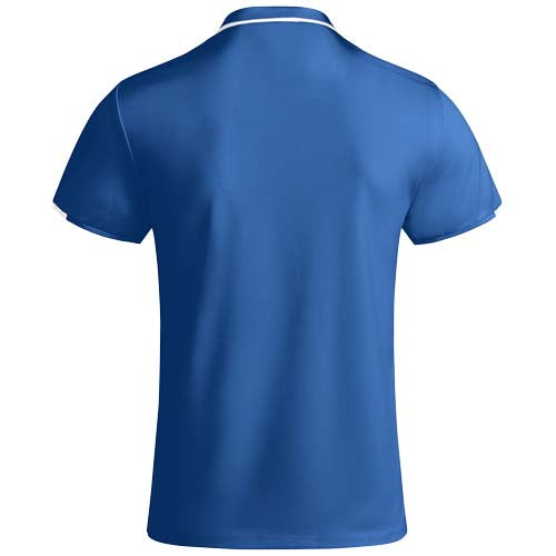 Blaues Tamil Sport Poloshirt für Kinder von Signalshop.de, Funktionspolo individuell bedruckbar, Werbeartikel, Giveaway.