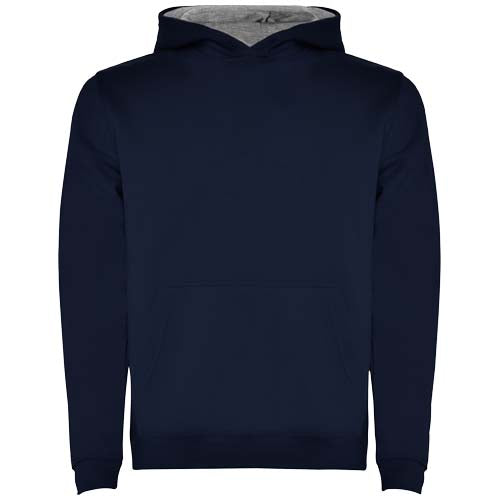 Urban Kinder-Kapuzenpullover in Blau von Signalshop.de, individuell bedruckbar, ideal als Werbeartikel, Werbegeschenk.