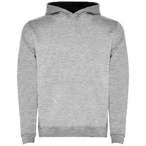 Grauer Urban Kapuzenpullover fcr Kinder von roly, individuell gestaltbar mit Logo, erhltlich bei Signalshop.de als Werbeartikel, Werbegeschenke, Werbemittel, Giveaway.