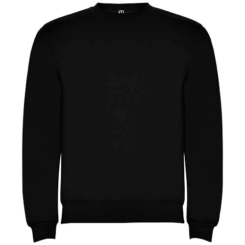 Schwarzes Clasica Sweatshirt ffr Kinder, individuell gestaltbar mit Logo, erhltlich bei Signalshop.de als Werbeartikel, Werbegeschenk, Werbemittel, Giveaway.