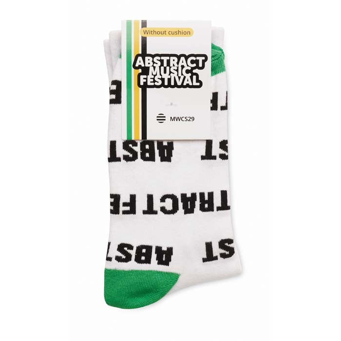 Tennissocken personalisieren – individuell gestrickt mit Logo