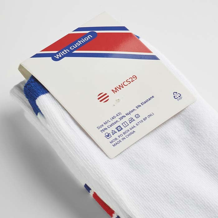 Tennissocken personalisieren – individuell gestrickt mit Logo