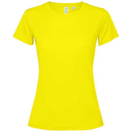Gelbes Estoril Damen T-Shirt von Roly, individuell bedruckbar, erhältlich bei Signalshop.de als Werbeartikel.