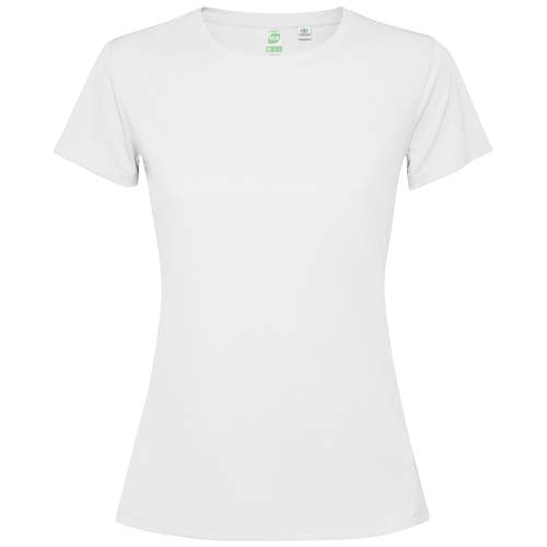 Estoril Damen T-Shirt in Weiß von Roly, individuell bedruckbar mit Logo. Erhältlich bei Signalshop.de als Werbeartikel.