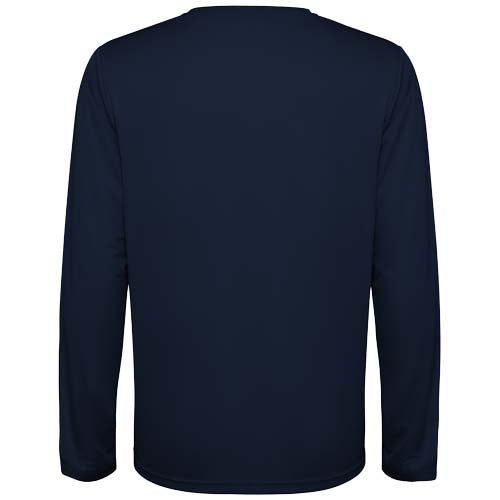 Estoril Langarm-Shirt Unisex in Dunkelblau, individuell mit Logo bedruckbar, erhältlich bei Signalshop.de, ideal als Werbeartikel, Werbegeschenk, Werbemittel oder Giveaway.