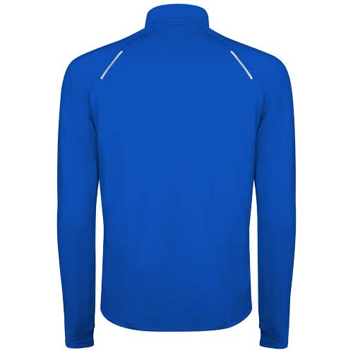 Roly Estambul Half-Zip Herren-Sweatshirt in Blau, individuell bedruckbar, Signalshop.de Werbeartikel.