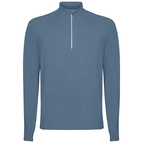 Estambul Half-Zip Sweatshirt für Herren in Blau, individuell bedruckbar, erhältlich bei Signalshop.de, Werbeartikel, Werbegeschenke, Werbemittel, Giveaway.