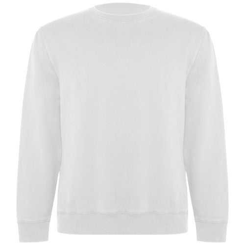 Weißes Batian Sweatshirt aus Bio-Baumwolle, unisex, individuell gestaltbar, erhältlich bei Signalshop.de für Werbeartikel, Werbegeschenke, Werbemittel, Giveaways.