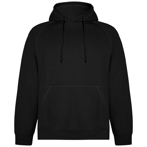 Vinson Unisex Kapuzenpullover aus Bio-Baumwolle in Schwarz, individualisierbar mit Logo, Signalshop.de Werbeartikel.