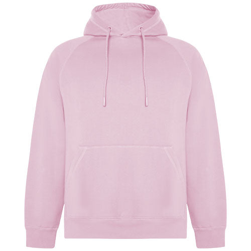Rosa Vinson Kapuzenpullover aus Bio-Baumwolle von Signalshop.de, individuell bedruckbar, ideal als Werbeartikel.