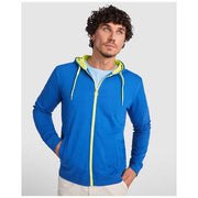 Fuji Kaputzensweatjacke Unisex, blau, individuell gestaltbar, ideal als Werbeartikel von Signalshop.de