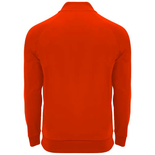 Rotes Epiro Half-Zip Sweatshirt Unisex von Signalshop.de, individuell gestaltbar, ideal als Werbeartikel oder Werbegeschenk.