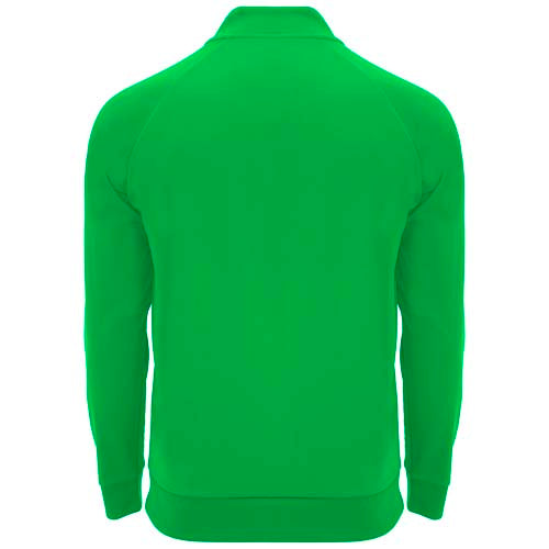 Grünes Epiro Half-Zip Sweatshirt Unisex aus Baumwolle, individuell mit Logo gestaltbar, Signalshop.de Werbeartikel.