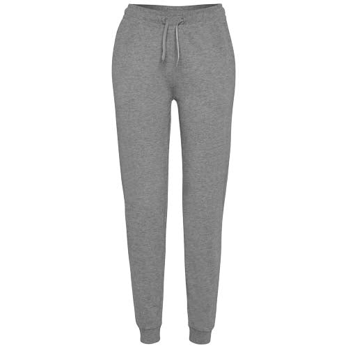 Graue Adelpho Damenhose aus Baumwolle, individuell gestaltbar mit Logo, erhältlich bei Signalshop.de für Werbeartikel.