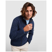 Luciane Microfleecejacke für Herren in Blau, individuell gestaltbar, von Signalshop.de als Werbeartikel.
