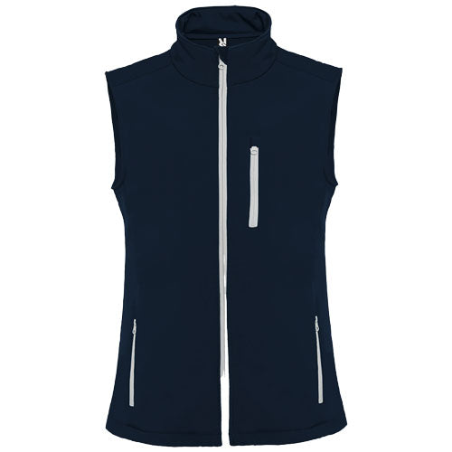 Nevada Softshellbodywarmer Unisex in Dunkelblau, individuell mit Logo von Signalshop.de bedruckbar, ideal als Werbeartikel.