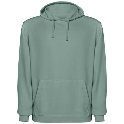 Unisex Kapuzenpullover Kenia in Grün von Roly, individuell gestaltbar mit Logo, erhältlich bei Signalshop.de für Werbeartikel.