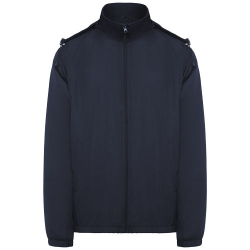 Makalu isolierte Unisex Jacke in Schwarz, individuell mit Logo bedruckbar, Signalshop.de Werbeartikel