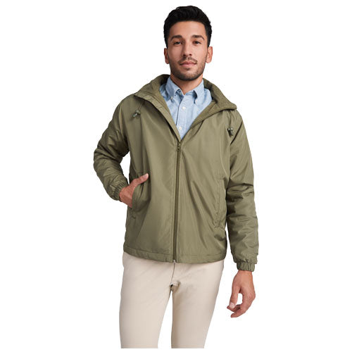 Makalu isolierte Unisex Jacke in Olivgrün, individuell mit Logo gestaltbar, erhältlich bei Signalshop.de, Werbeartikel, Werbegeschenke.