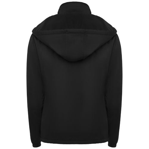 Schwarze Makalu Unisex Jacke von Roly, isoliert, individuell mit Logo gestaltbar, bei Signalshop.de als Werbeartikel.