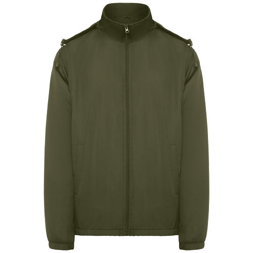 Makalu isolierte Unisex Jacke in Olivgrün, individuell mit Logo bedruckbar, erhältlich bei Signalshop.de als Werbeartikel.