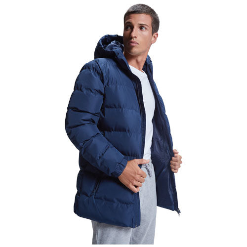Nepal isolierter Parka Unisex in Blau, individuell gestaltbar mit Logo, erhältlich bei Signalshop.de, Werbeartikel.
