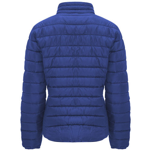 Damen-Isolierjacke in Blau, individuell gestaltbar mit Logo, erhältlich bei Signalshop.de für Werbeartikel.