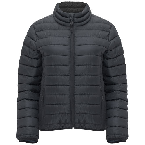 Schwarze Damenjacke 'Finland', isoliert, individuell bedruckbar, erhältlich bei Signalshop.de; Werbeartikel, Werbegeschenke, Werbemittel, Giveaway.