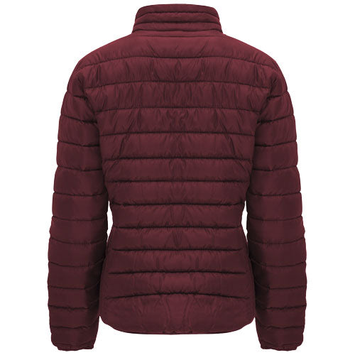 Dunkelrote Damenjacke Finland isoliert von Roly, individuell bedruckbar, Signalshop.de Werbeartikel.